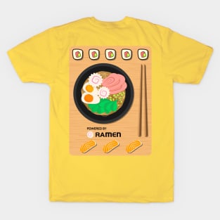 POWERED BY RAMEN T-Shirt